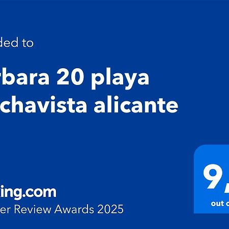 Barbara 20 Playa Muchavista Alicante El Campello Exterior photo